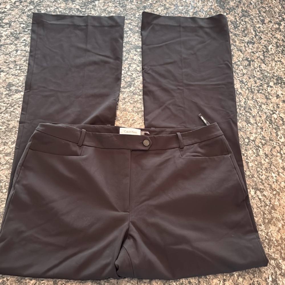 Calvin Klein modern Fit black trouser’s 12